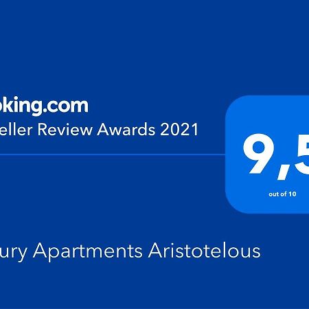 Luxury Apartments Aristotelous Thessaloniki Exterior foto